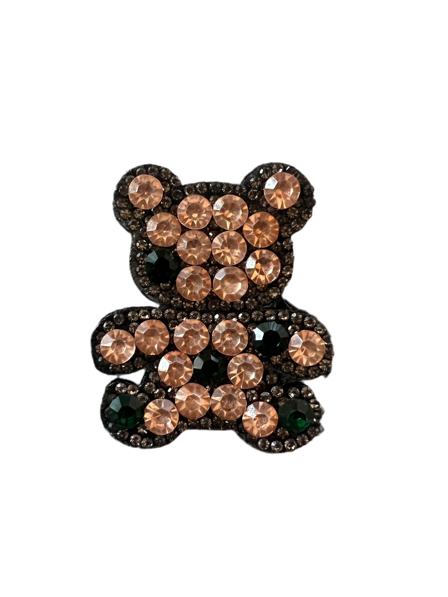 Rhinestone teddy bear patch