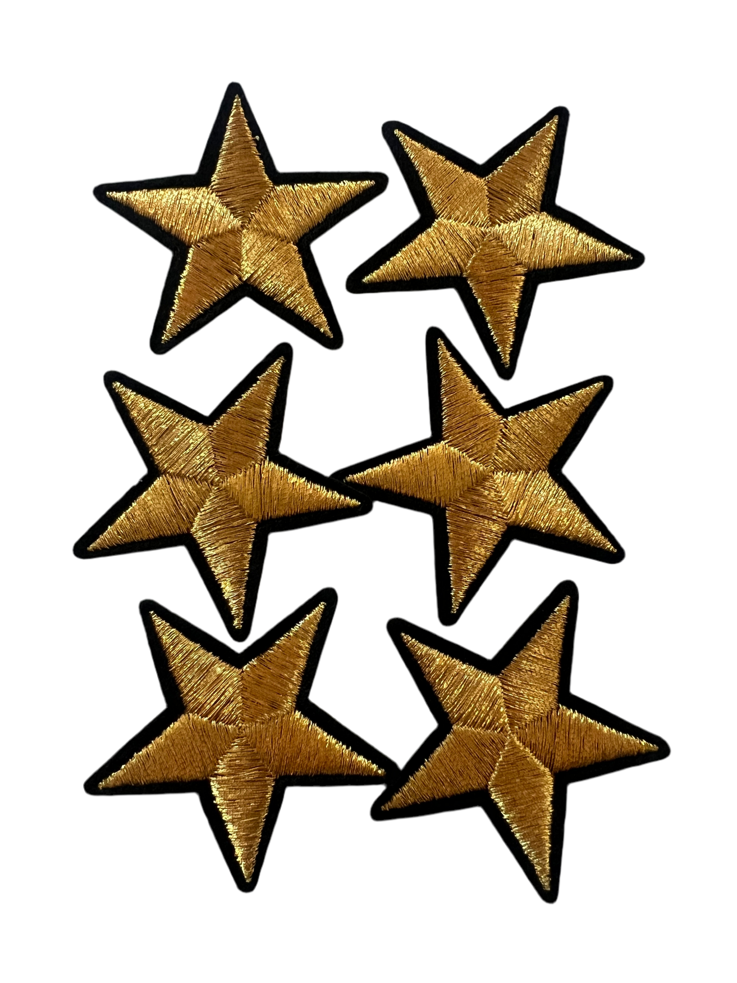 Black and gold star