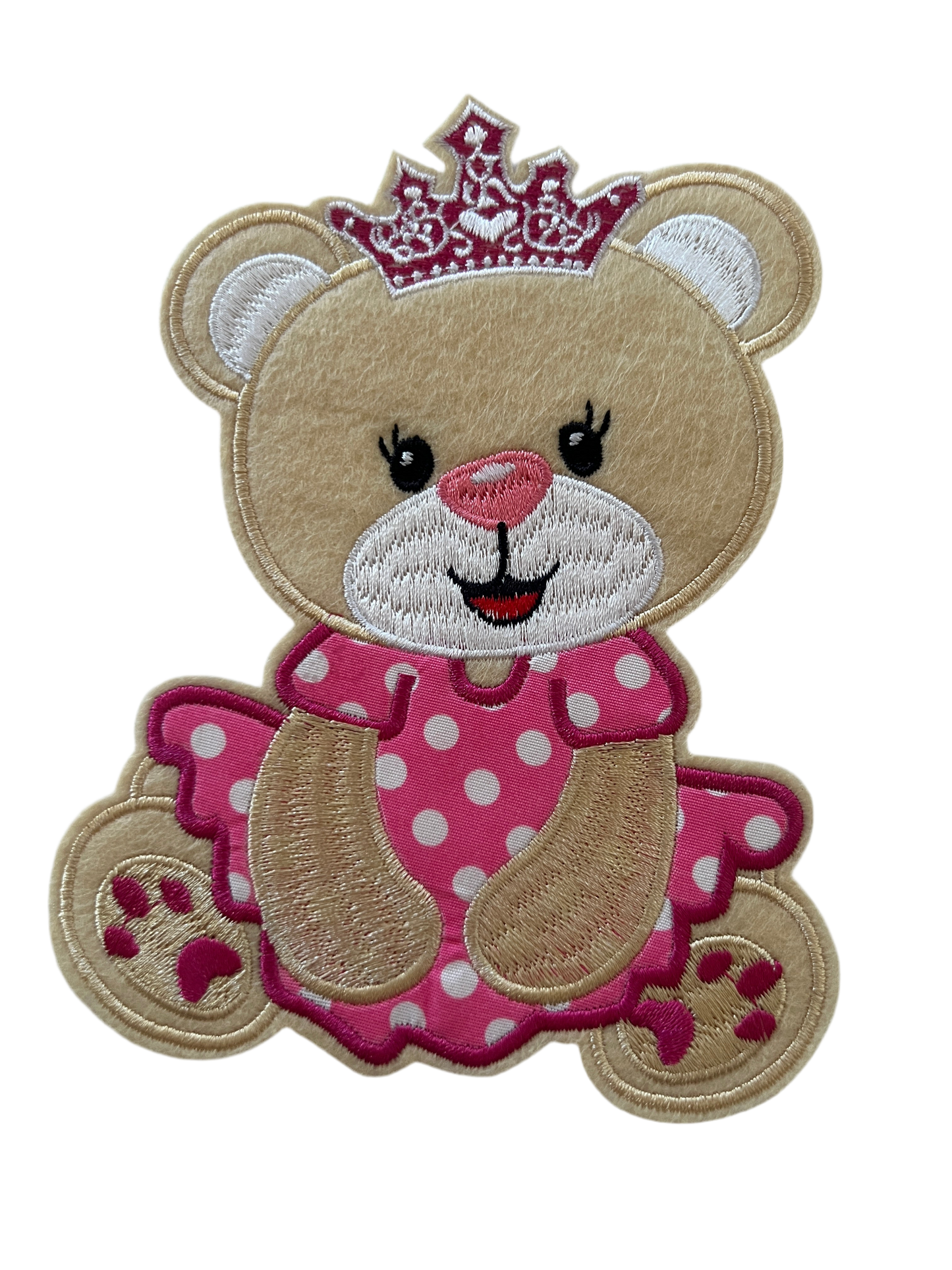 Large Princess Teddy Patch