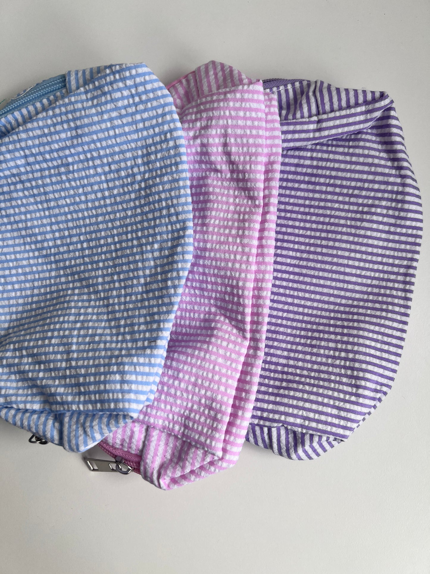 Seersucker small pouch