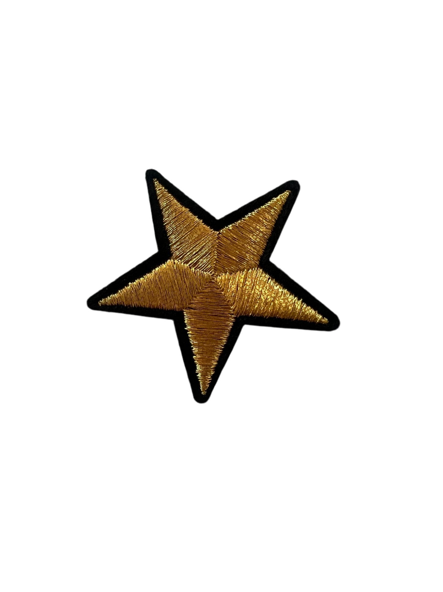 Black and gold star