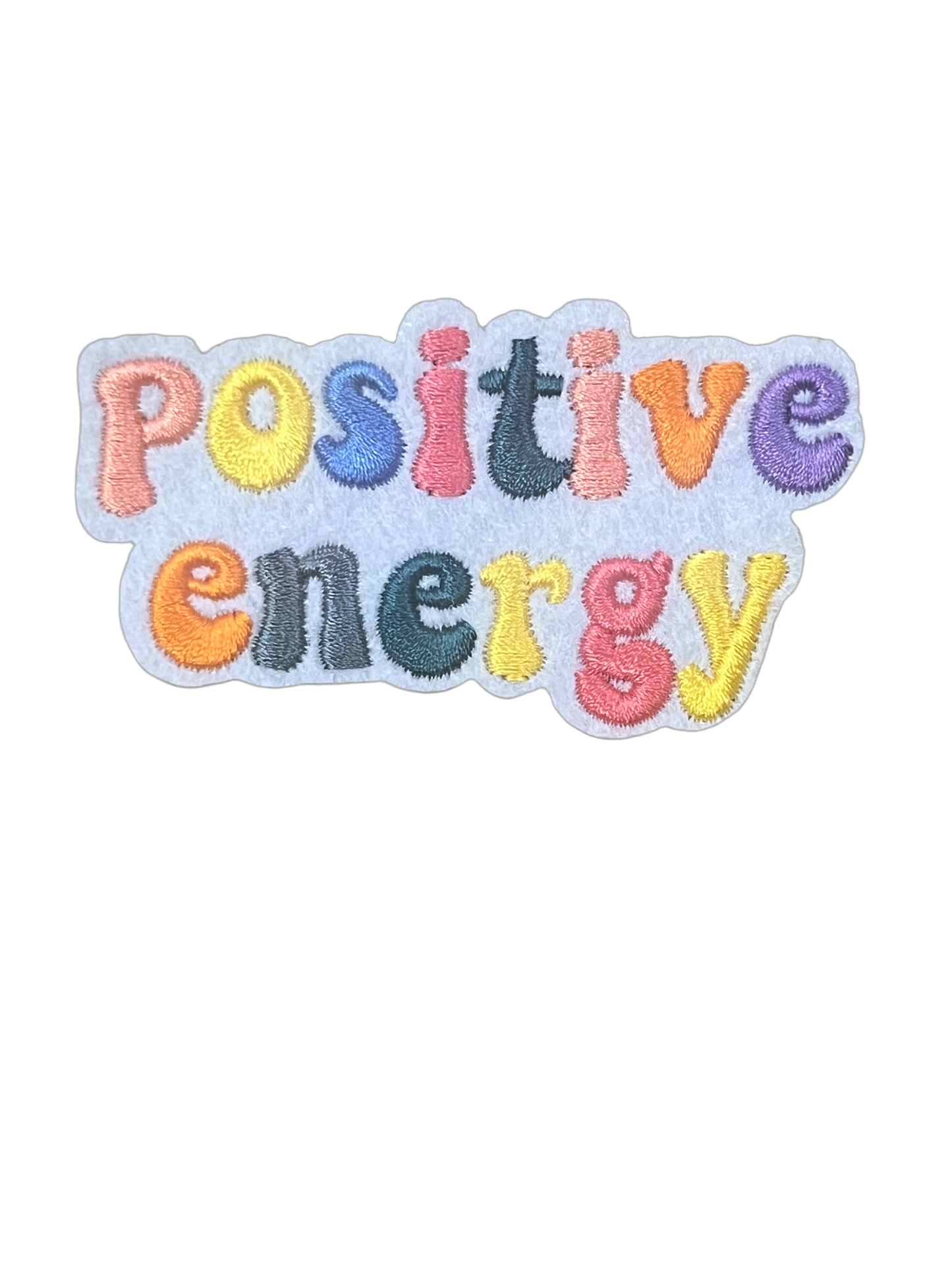 Embroidered Positive Energy Patch