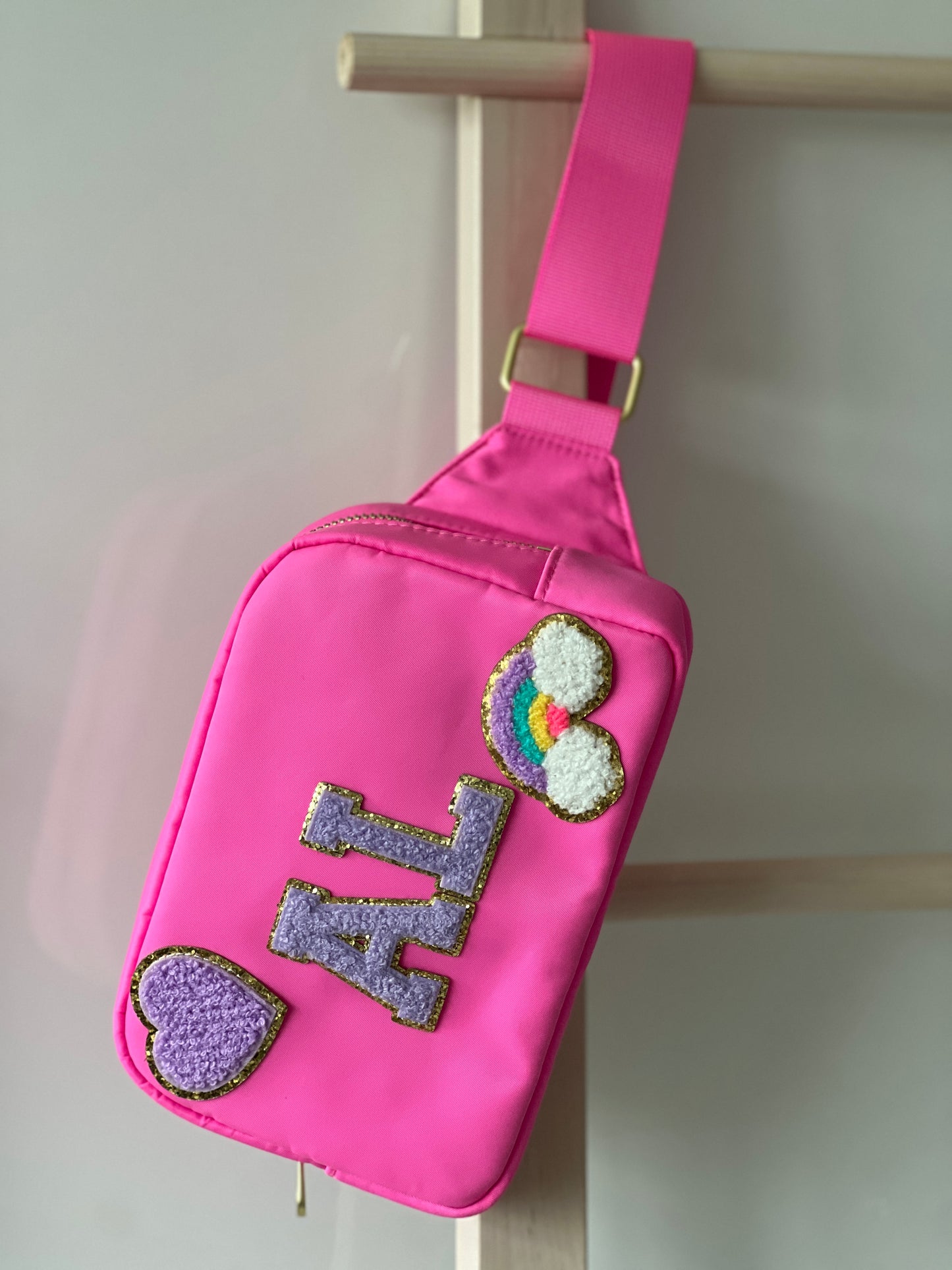 Nylon Personalised Cross Body Bag