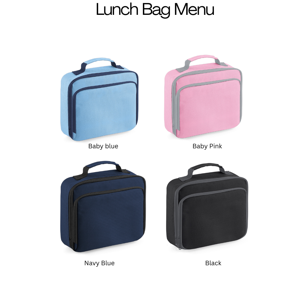 Personalised patch lunch box