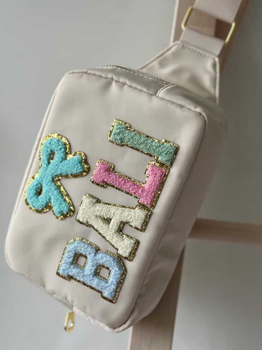 Nylon Personalised Cross Body Bag