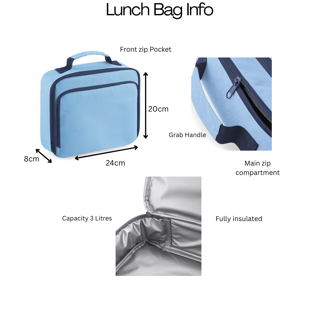 Personalised patch lunch box