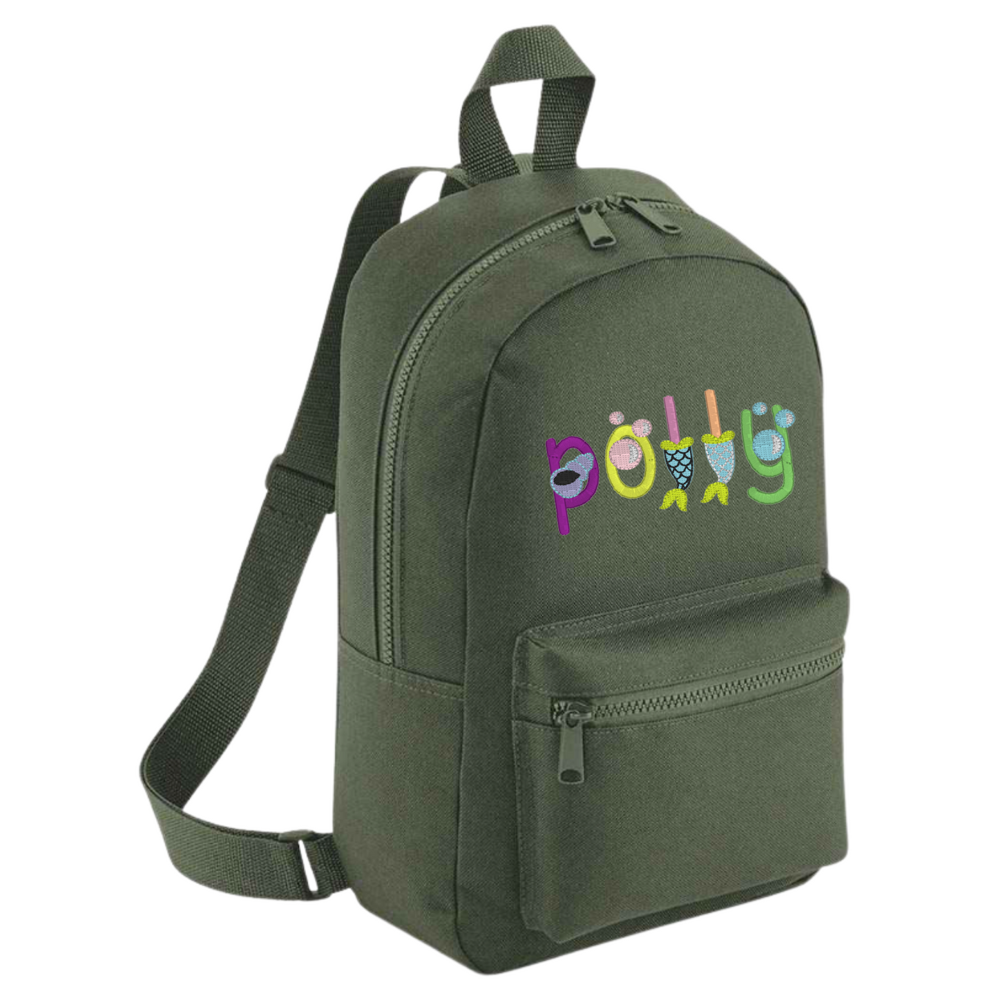 Themed Embroidered toddler backpack