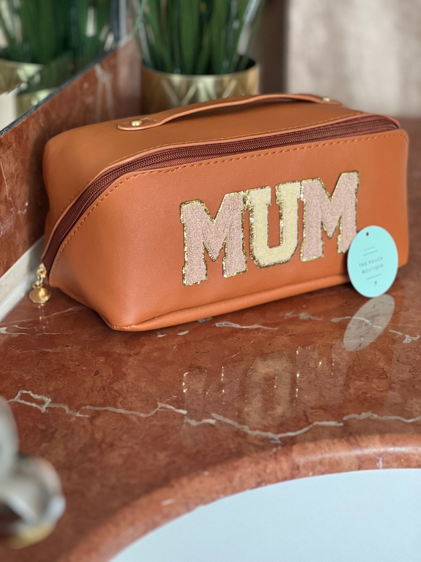 Caramel: Makeup Bag