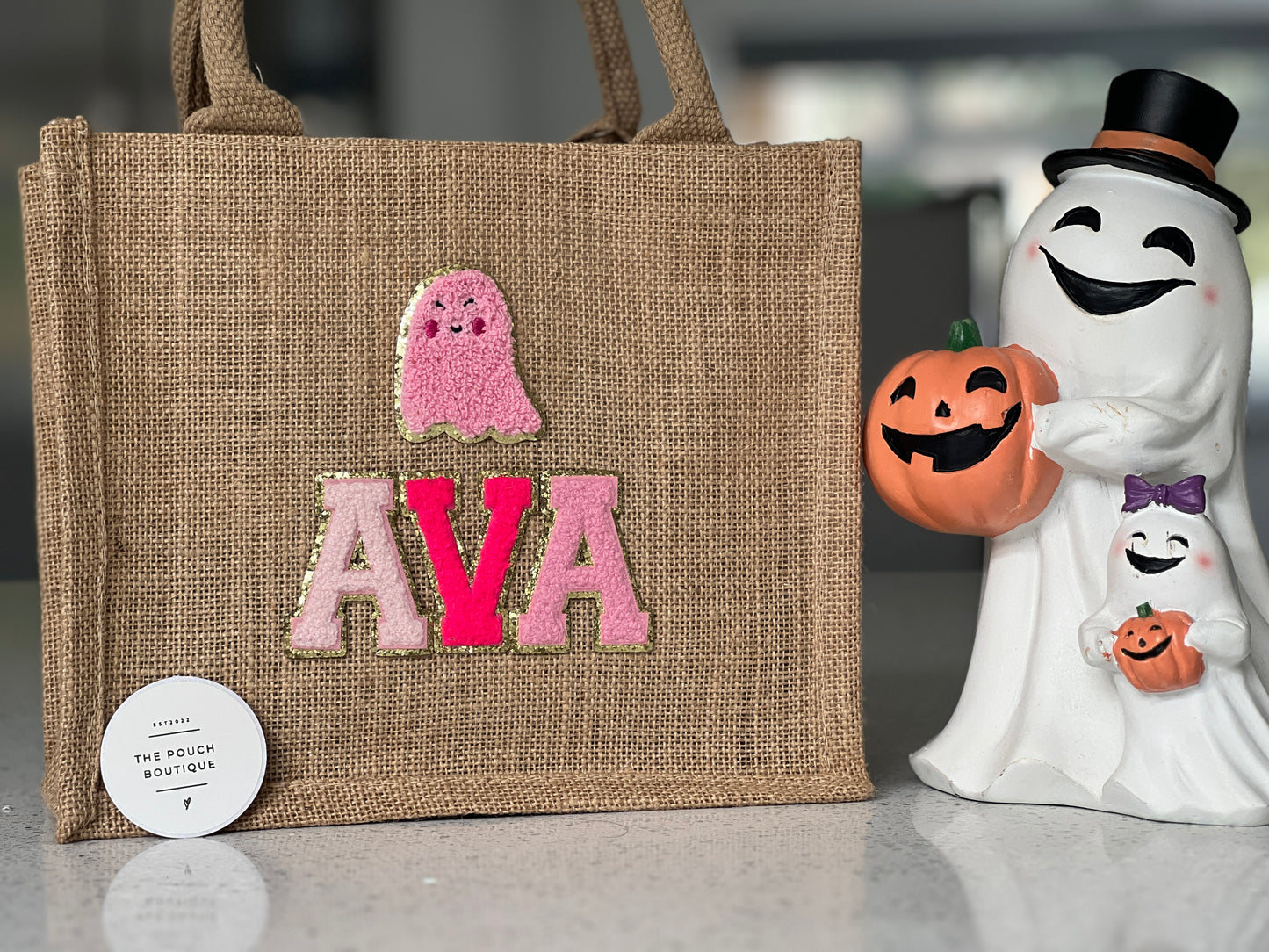 Halloween Cutesy Boo Basket:Trick or Treat Bag