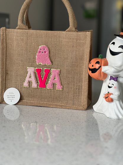 Halloween Cutesy Boo Basket:Trick or Treat Bag