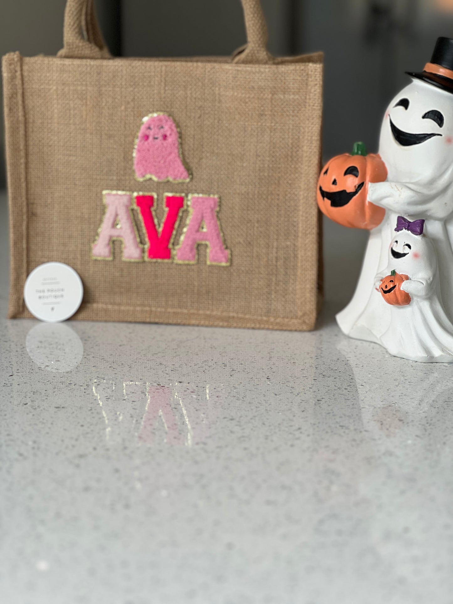 Halloween Cutesy Boo Basket:Trick or Treat Bag