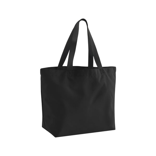 Personalised carryall tote bag with patches or embroidery