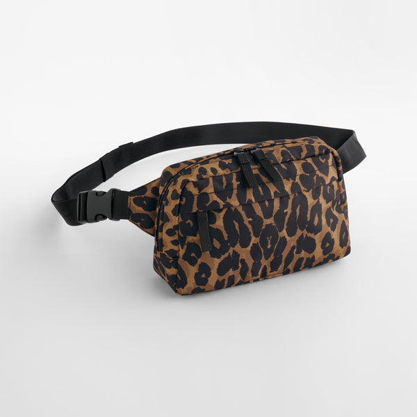 Personalised Leopard print bumbag, cross body bag