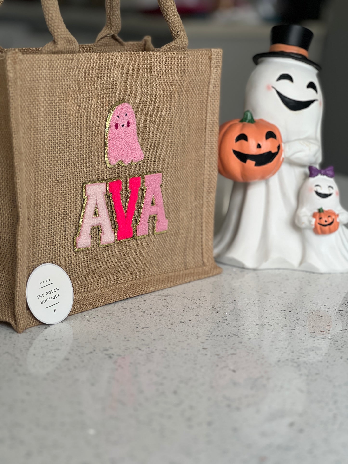 Halloween Cutesy Boo Basket:Trick or Treat Bag