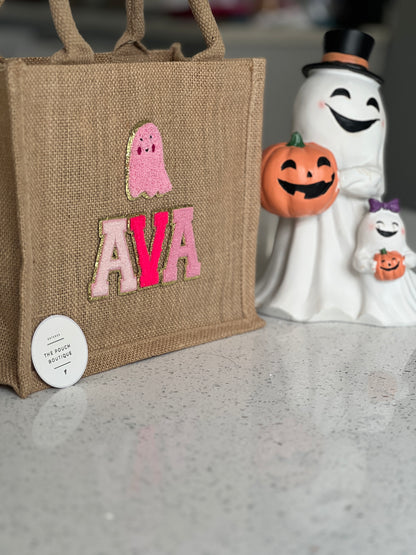 Halloween Cutesy Boo Basket:Trick or Treat Bag