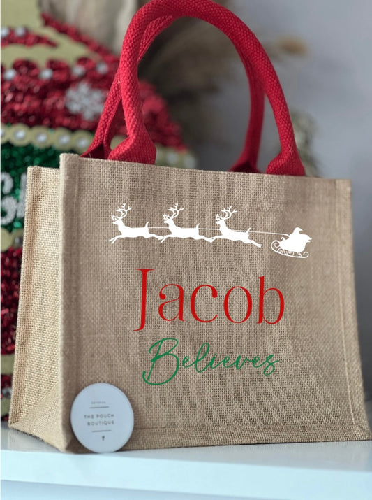 Personalised Christmas Gift Bag