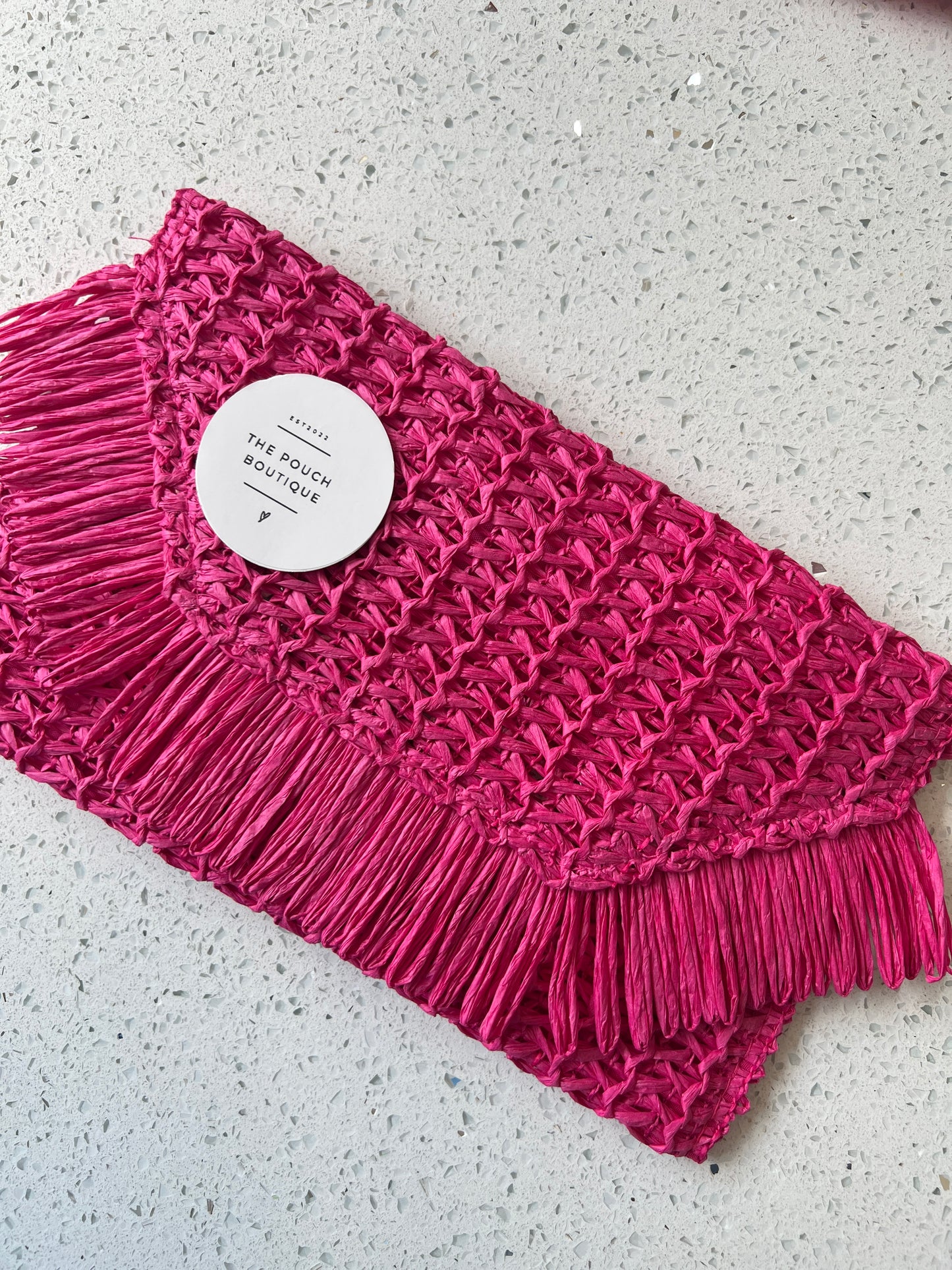 Coloured Tassel Clutch bags