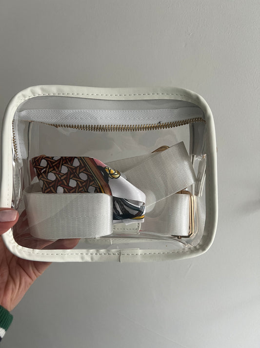 White Stadium Cross Body Bag