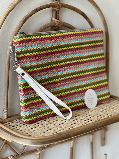 Missoni Style Clutch Bag