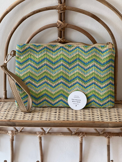 Missoni Inspired Clutch Bag