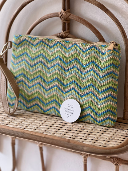 Missoni Inspired Clutch Bag