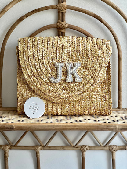 Straw Clutch Bag