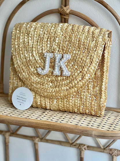 Straw Clutch Bag